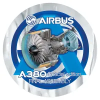 Circle Sticker | 7" dia. | Chrome Poly | Permanent Adh Back | Digital