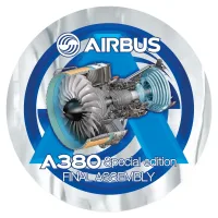 Circle Sticker | 7" dia. | Chrome Poly | Permanent Adh Back | Digital