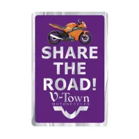 Rectangle Sticker | Round Corners | 5 1/2" x 8 1/4" | Chrome Poly | Permanent Adh Back | Digital