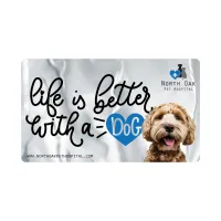 Rectangle Sticker | Round Corners | 2 3/4" x 4 3/4" | Chrome Poly | Permanent Adh Back | Digital