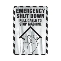 Rectangle Sticker | Round Corners | 3 1/2" x 5" | Chrome Poly | Permanent Adh Back | Screen