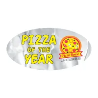 Oval Sticker | 2" x 4" | Chrome Poly | Permanent Adh Back | Screen