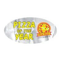 Oval Sticker | 2" x 4" | Chrome Poly | Permanent Adh Back | Screen