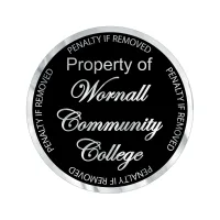 Tamper-Evident Decal | Custom | Die Cut Shape | Chrome Poly | Permanent Adh | 29 to 41 Sq In