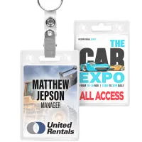 Blank Clear ID/Badge Holder (3.25"x5")
