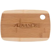The Camden 9'' Two-Tone Bamboo Cutting Board