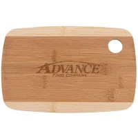 The Camden 9'' Two-Tone Bamboo Cutting Board