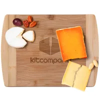 The Brisbane 11'' Two-Tone Deluxe Bamboo Cutting Board