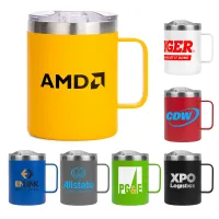 14 Oz. Powder Coated Campfire Mug