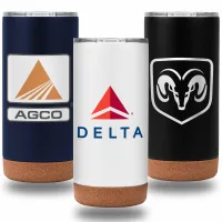 18 Oz. Cork Bottom Vacuum-Sealed Mug