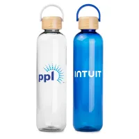 34oz. BambooHydrate Bottle w/Handle Lid