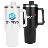 40oz. Malden Double Wall Vacuum Seal Mug w/Flexible Straw