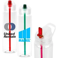 32 Oz. Recyclable Sports Bottle w/Flip-Up Lid