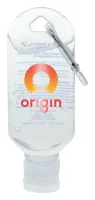 2 Oz. Hand Sanitizer Gel w/Carabiner