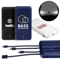 CoreCharge Multi-Charging Power Bank w/LED Flashlight