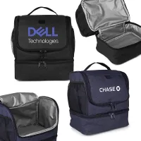 ChillMate Double Deck Lunch Bag w/Mesh Pockets