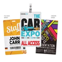 Digital Event/ID Badge 3x5"
