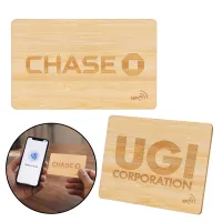 EcoTap NFC Bamboo Card (Factory Direct) 10-12 Weeks