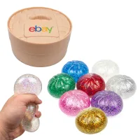 Dumpling Delight Glittery Stress Reliever (Factory Direct) 10-12 Weeks