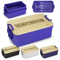 BambooNest Double Deck Lunch Box (Factory Direct) 10-12 Weeks