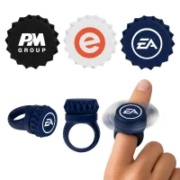 SmoothSpin Fidget Silicone Ring