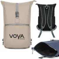 Brockton PU Leatherette Waterproof Backpack (Factory Direct 10-12 Weeks Ocean)