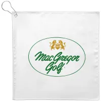 12x12 Golf Towel w/Grommet - 200GSM (Factory Direct- 10-20 Weeks Ocean)