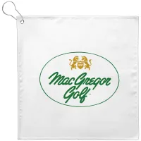 12x12 Golf Towel w/Grommet - 200GSM (Factory Direct- 10-20 Weeks Ocean)