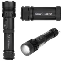 1200LM Metal Flashlight w/2000mAh Rechargeable Battery (Factory Direct) 10-12 Weeks