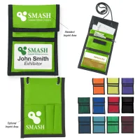 Rpet Neck Wallet Badge Holder