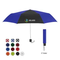 42" Arc Budget Recycled Telescopic Umbrella