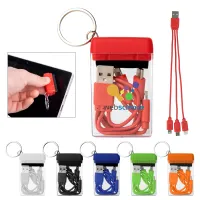 4-in-1 Charging Cable & Screen Cleaner Set