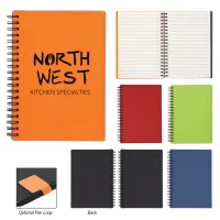 Rubbery Spiral Notebook