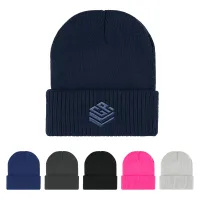 Knit Beanie With Cuff