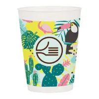 16 Oz. Full Color Frost Flex Stadium Cup