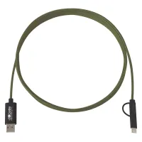 3-in-1 10' Braided Charging Cable