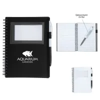 Spiral Notebook With Id Window