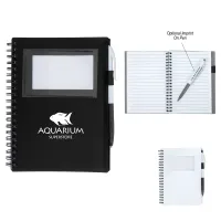 Spiral Notebook With Id Window