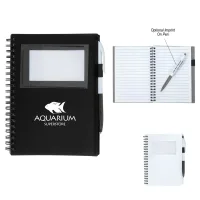 Spiral Notebook With Id Window