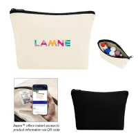 Aware™ 10 Oz. Recycled Cotton Zip Pouch