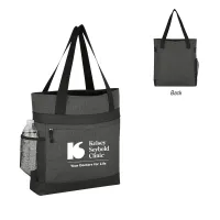 Hidden Zipper Outing Tote Bag