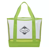 Clear Casual Tote Bag