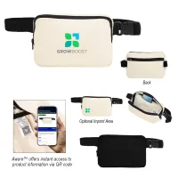 Aware™ 10 Oz. Recycled Cotton Canvas Belt Bag