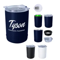 2-in-1 Copper Insulated Beverage Holder And Tumbler