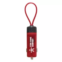 Luminous Usb Car Charger Key Strap