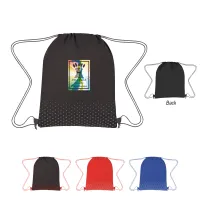 Connect The Dots Non-woven Drawstring Bag