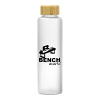 20 Oz. Belle Glass Bottle With Bamboo Lid