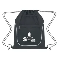 Drawstring Sports Pack With Dual Pockets