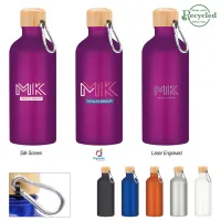 20 Oz. Aluminum Tundra Bike Bottle With Bamboo Lid