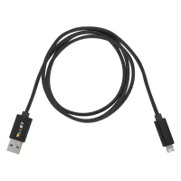 2-in-1 Touch Activated Light Up Charging Cable